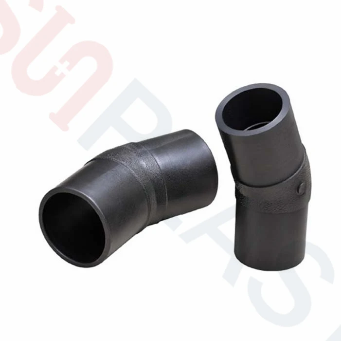 HDPE Butt Fusion Cotovelo de 22,5 graus